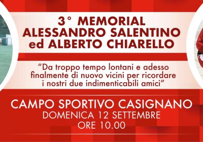 3 memorial  Aleessandro e Alberto